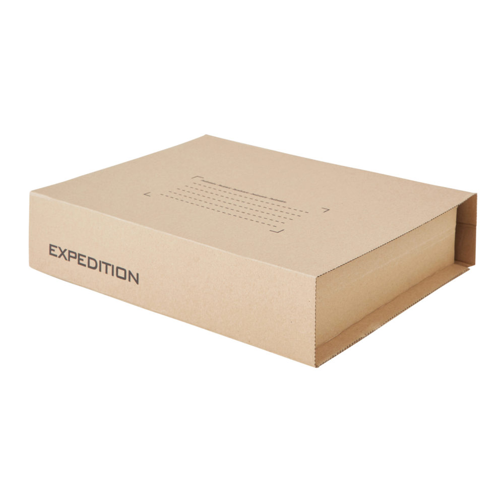 Étui d’expédition en carton - Idéal pour protéger et expédier vos colis.