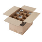 Croisillons de séparation en carton pour verres - Carton de déménagement.